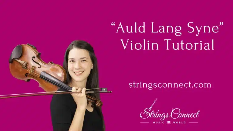 Auld Lang Syne Violin Tutorial